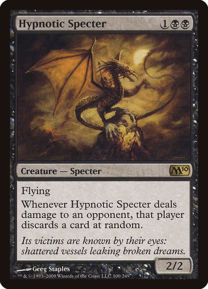 Hypnotic Specter [100] [Magic 2010] [Non-Foil]