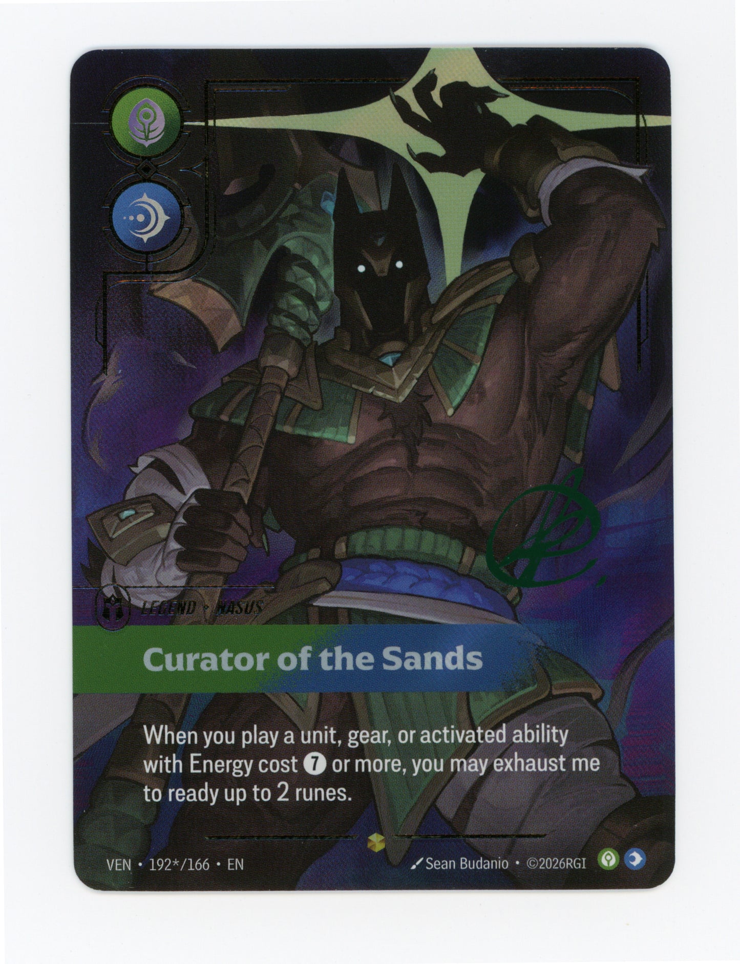 Curator of the Sands (Nasus) — Signature|Foil — ID 19397