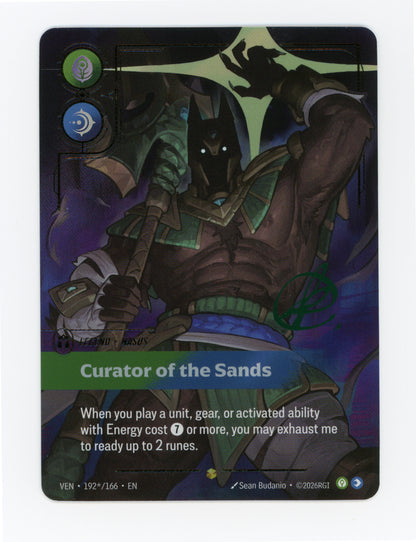 Curator of the Sands (Nasus) — Signature|Foil — ID 19397