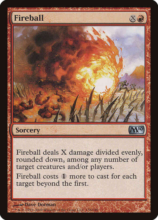 Fireball [136] [Magic 2010] [Non-Foil]