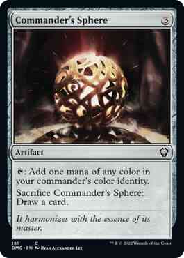 Commander's Sphere [181] [Dominaria United: Commander] [Non-Foil]