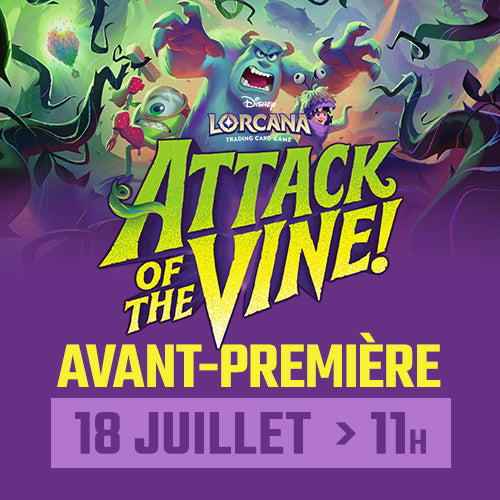 Lorcana - Attack of the Vine! Prerelease - Saturday July 18th - 11:00 AM - Montreal [2026]