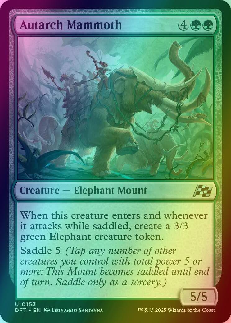 Autarch Mammoth [153] [Aetherdrift] [Foil]