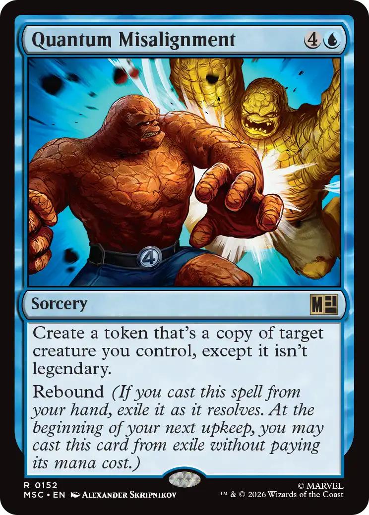 Quantum Misalignment [152] [Marvel Super Heroes: Commander] [Non-Foil]