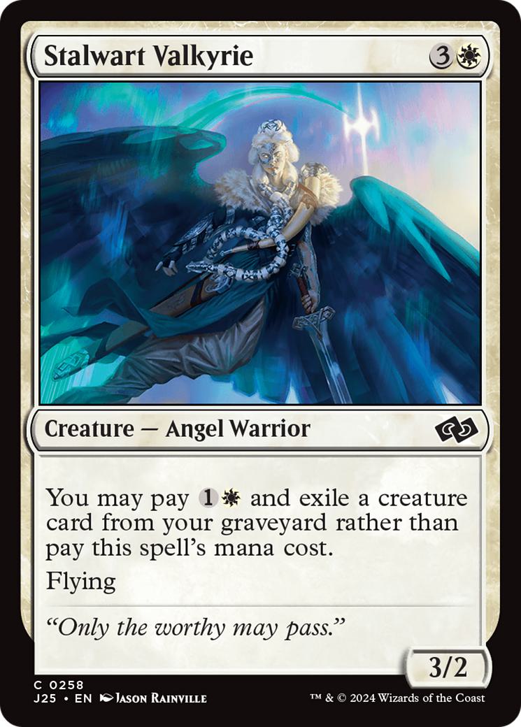 Stalwart Valkyrie [258] [Foundations: Jumpstart] [Non-Foil]