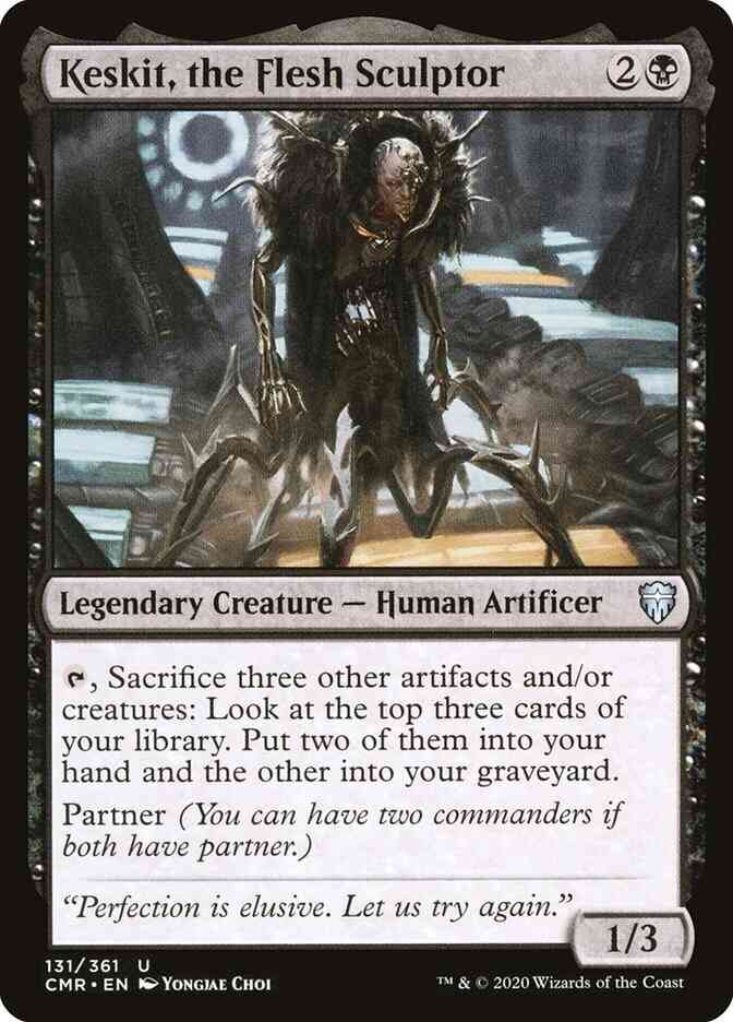 Keskit, the Flesh Sculptor [131] [Commander Legends] [Non-Foil]