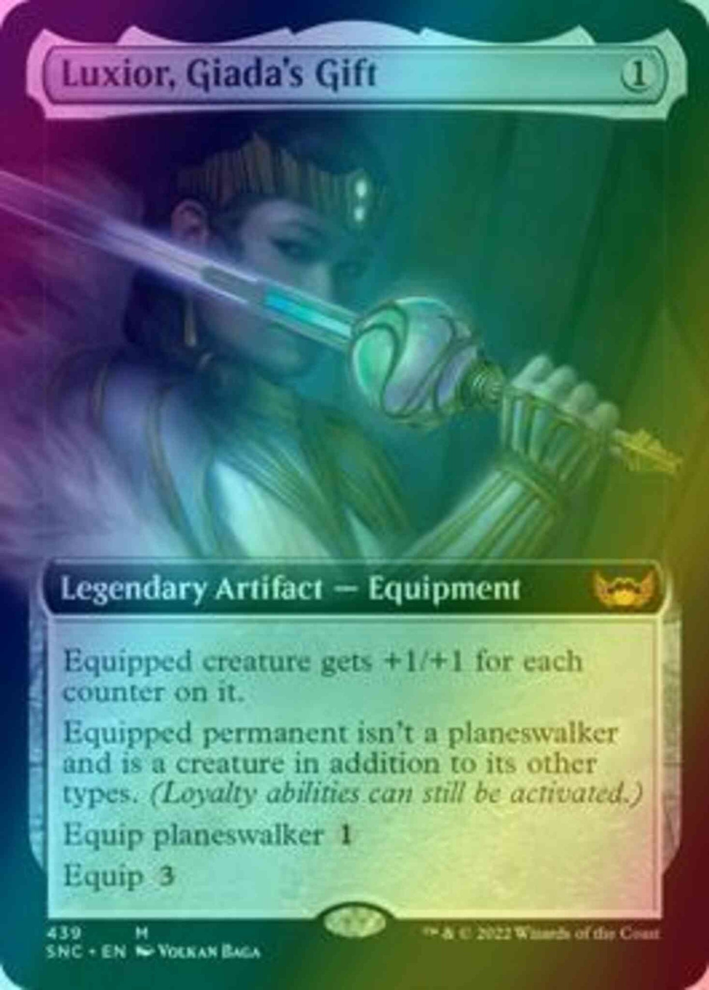 Luxior, Giada's Gift [439] [Extended Art] [Streets of New Capenna] [Foil]