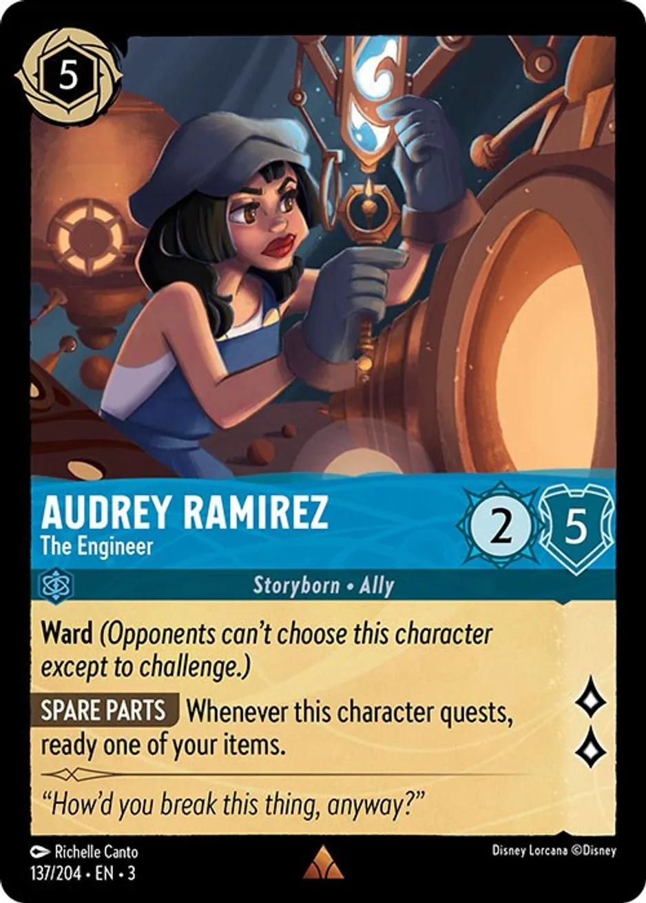Audrey Ramirez - The Engineer - 137/204 [Into the Inklands] [Non-Foil]
