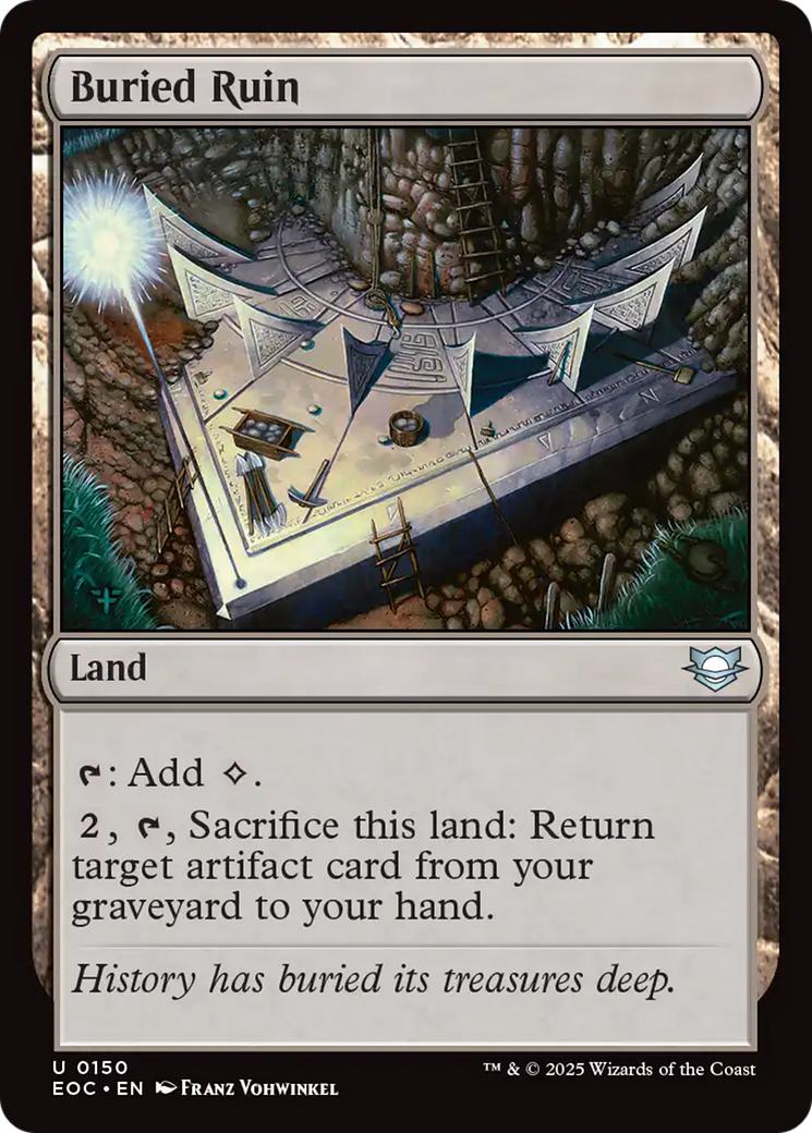 Buried Ruin [150] [Edge of Eternities: Commander] [Non-Foil]