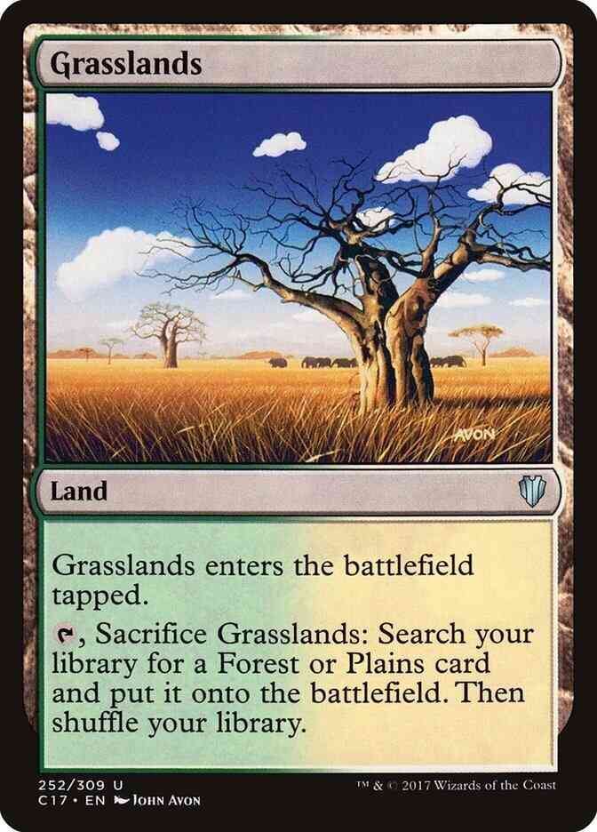 Grasslands [252] [Commander 2017] [Non-Foil]