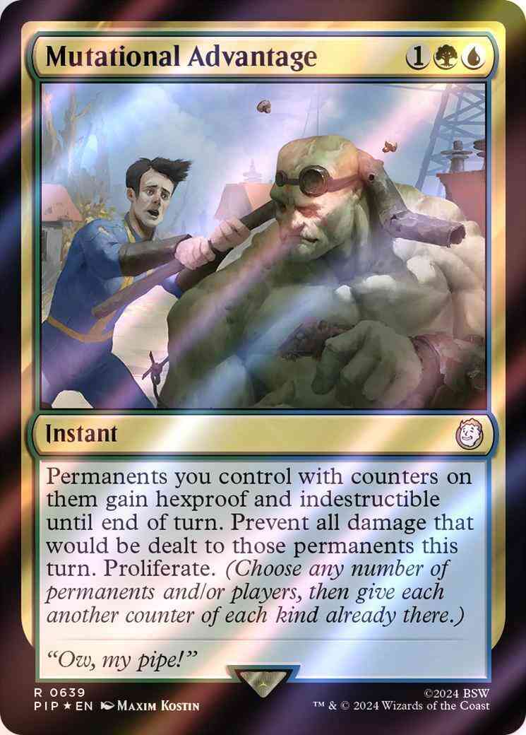 Mutational Advantage [639] [Fallout] [Surge Foil]