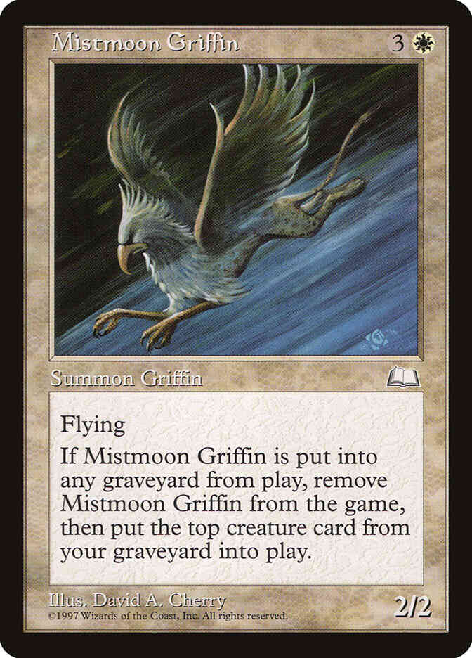 Mistmoon Griffin [21] [Weatherlight] [Non-Foil]