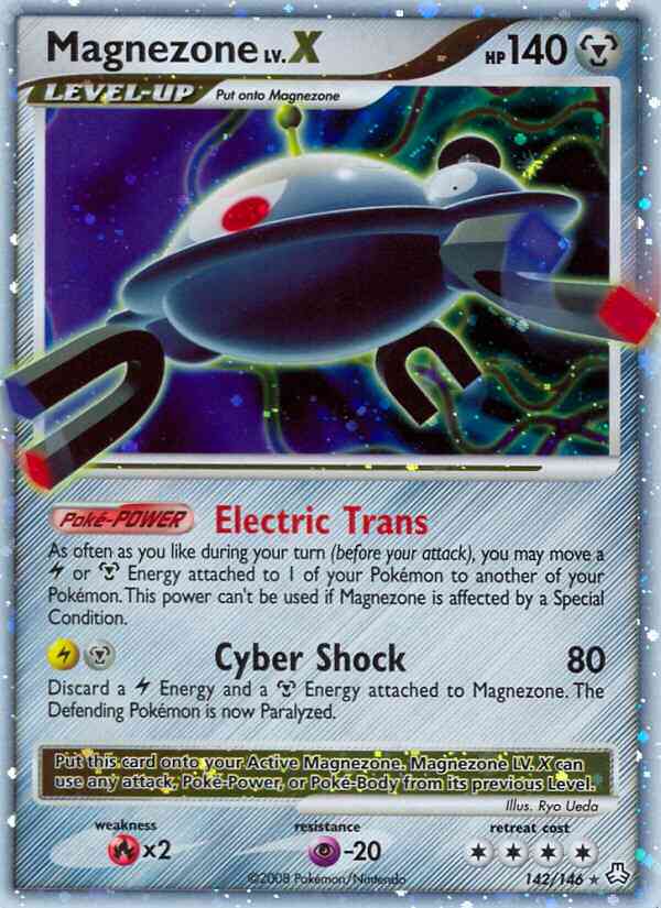 Magnezone - 142/146 - Rare Holo Lv.X [dp6-142] [Ultra]