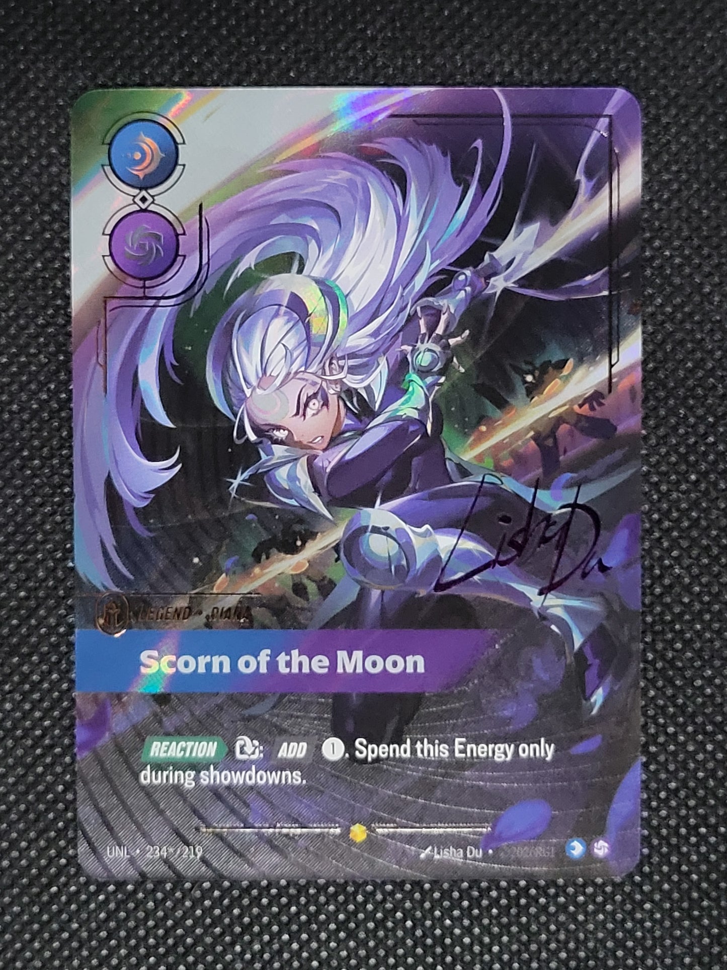 Scorn of the Moon (Diana) — Signature|Foil — ID 19228