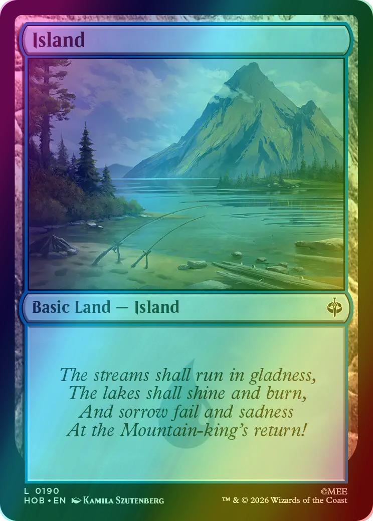 Island [190] [The Hobbit] [Foil]