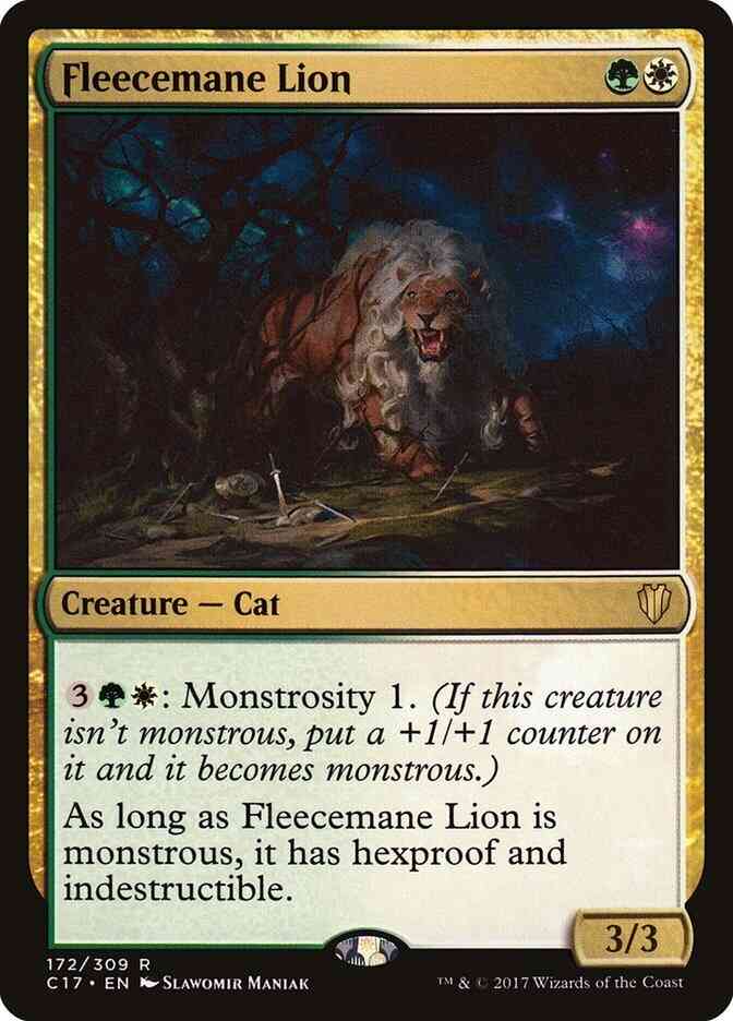 Fleecemane Lion [172] [Commander 2017] [Non-Foil]