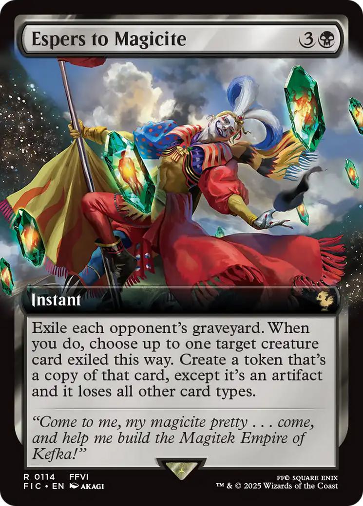 Espers to Magicite [114] [Extended Art] [FINAL FANTASY: Commander] [Non-Foil]