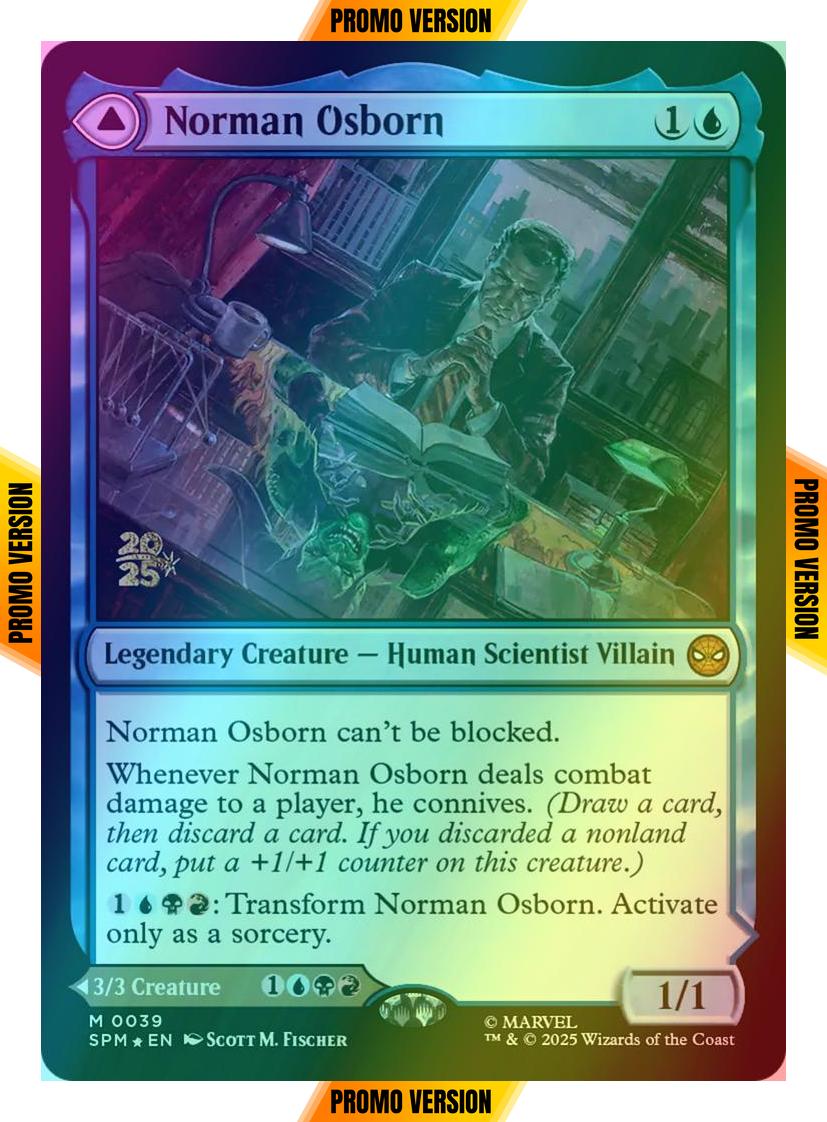 Norman Osborn // Green Goblin [39s] [Marvel's Spider-Man: Promos] [Foil]