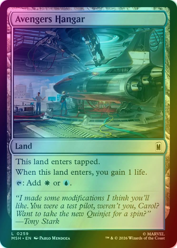 Avengers Hangar [259] [Marvel Super Heroes] [Foil]