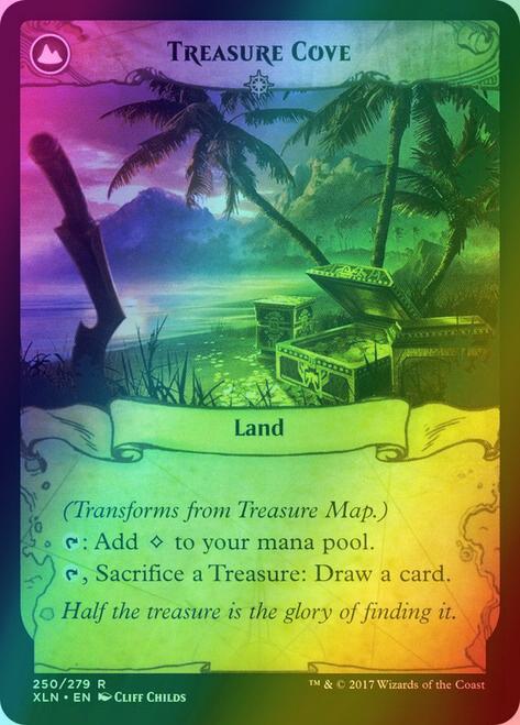 Treasure Map // Treasure Cove [250s] [Ixalan Promos] [Foil]