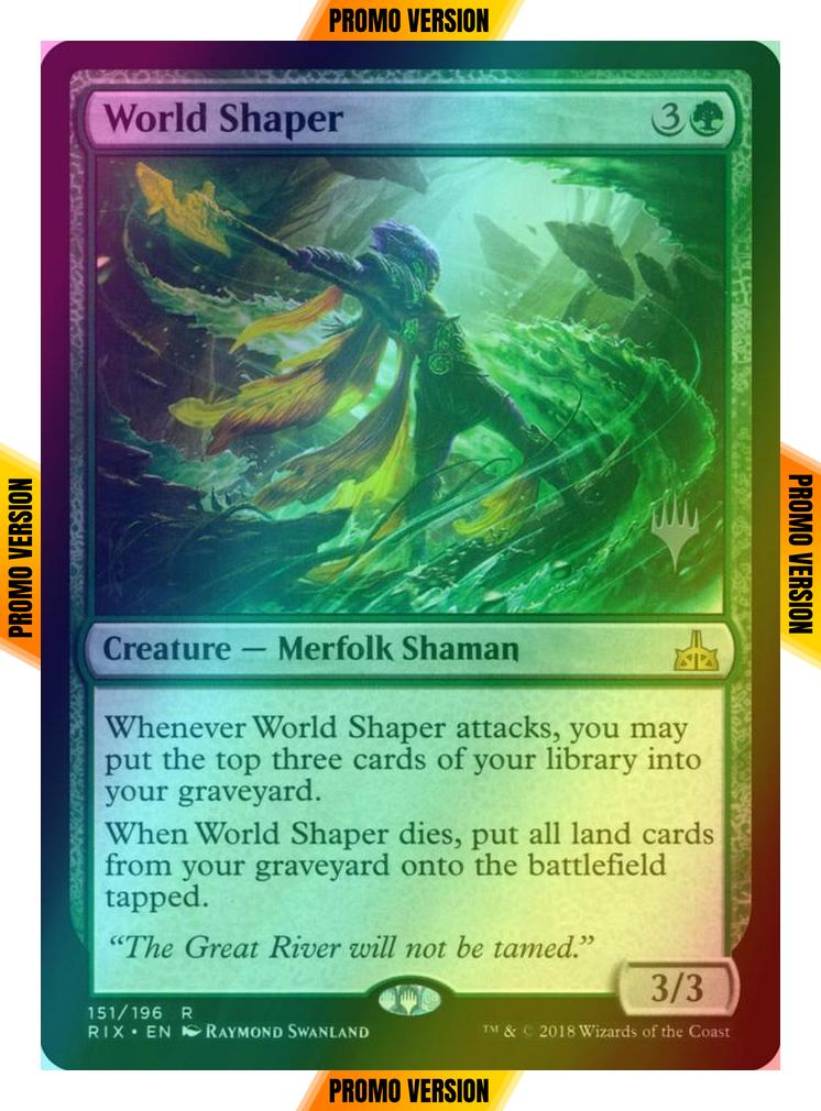 World Shaper [151p] [Promo Pack] [Rivals of Ixalan Promos] [Foil]