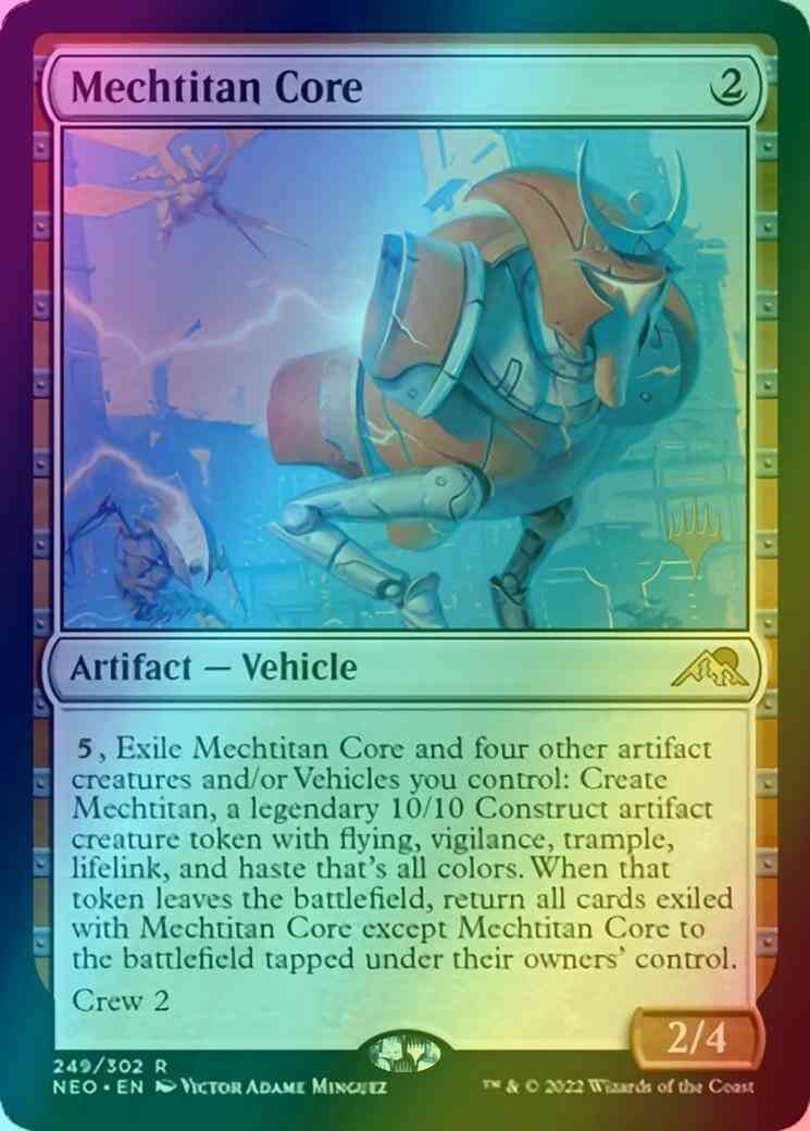 Mechtitan Core [Promo Pack] [249p] [Kamigawa: Neon Dynasty: Promos] [Foil]
