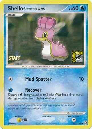 Shellos West Sea - 107/132 - Promo [San Diego Comic Con] [Staff] [DP3MSP-107] [Non-Holo]