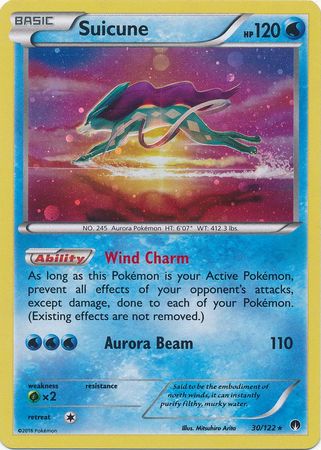 Suicune - 30/122 - Promo [Blister Pack] [XY10MSP-30] [Cosmos Holo]