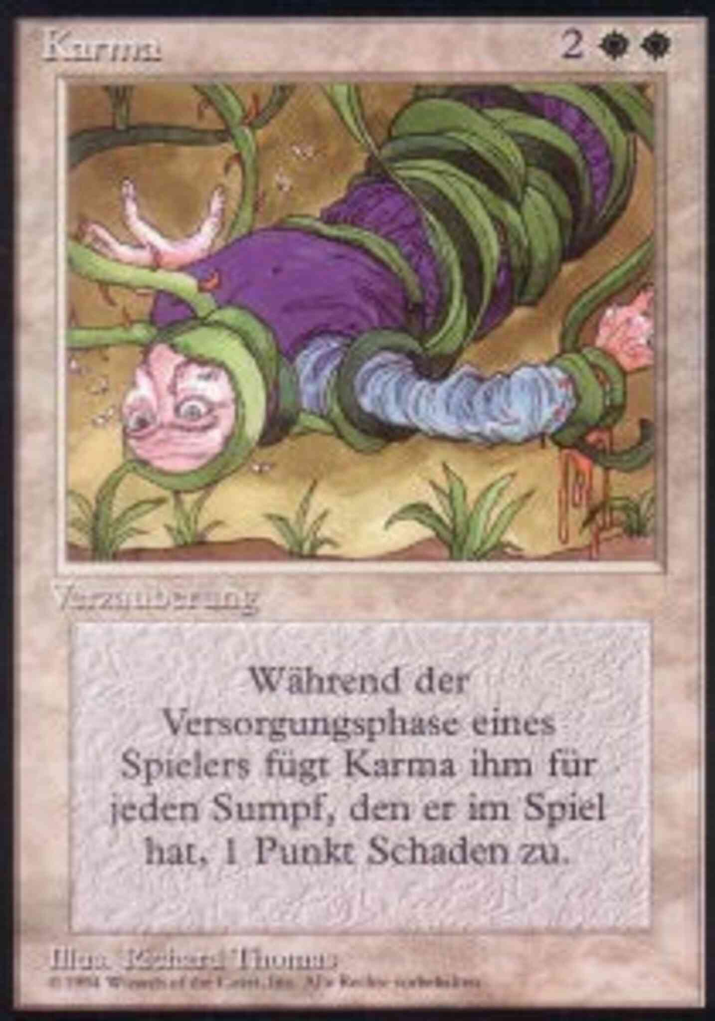 Karma - German [26] [Foreign Black Border: German] [Non-Foil]