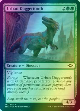 Urban Daggertooth [181] [Modern Horizons 2] [Foil]