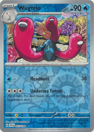Wugtrio - 057/198 - Uncommon [sv01-057] [Reverse Holo]