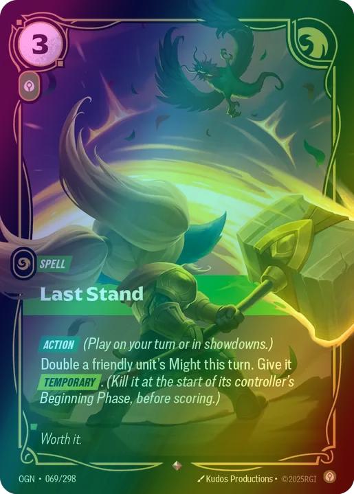 Last Stand - 069/298 [Origins] [Foil]