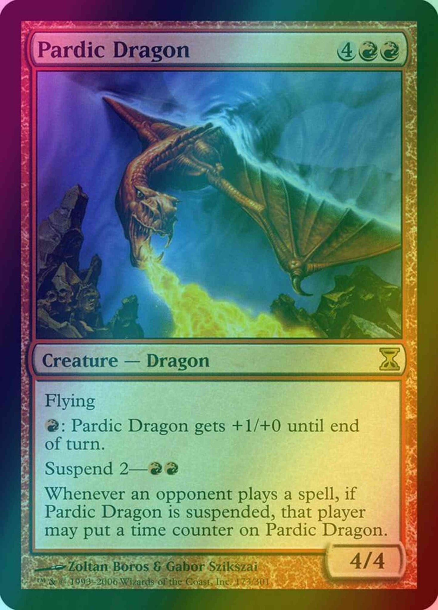 Pardic Dragon [173] [Time Spiral] [Foil]