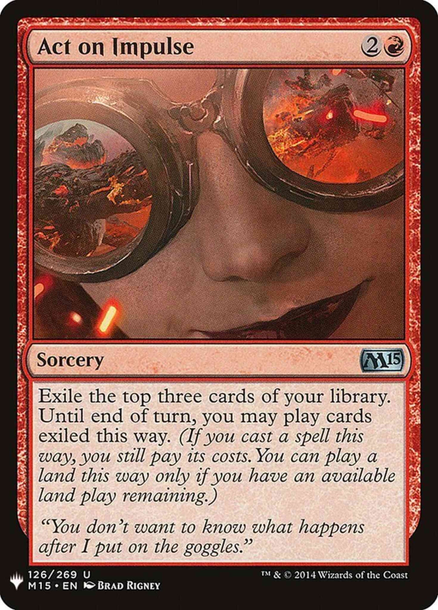 Act on Impulse [M15-126] [The List] [Non-Foil]