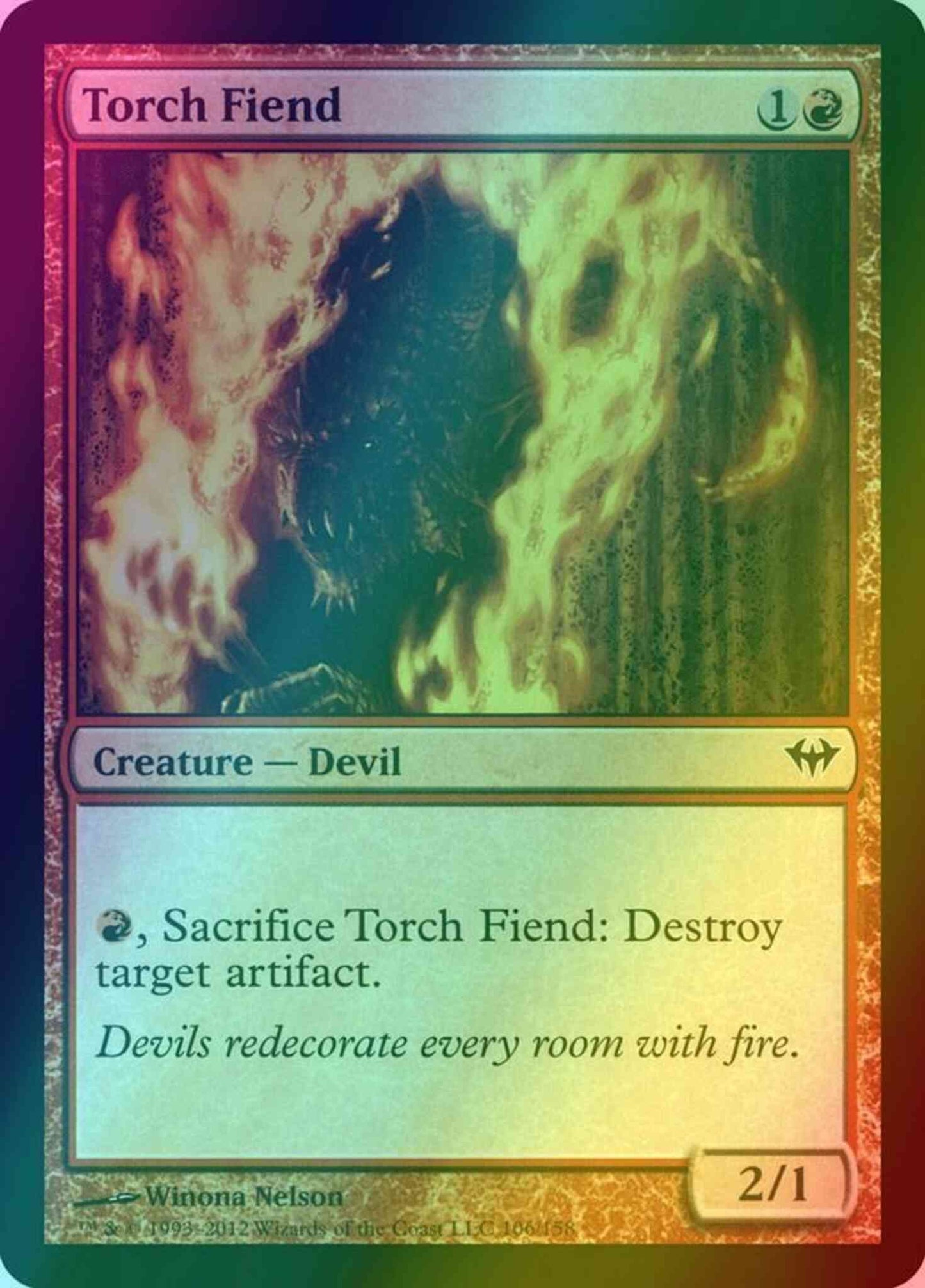 Torch Fiend [106] [Dark Ascension] [Foil]