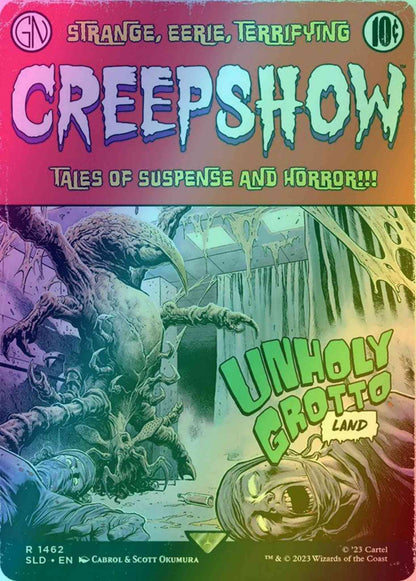 Unholy Grotto // Unholy Grotto [1462] [Borderless] [Creepshow] [Secret Lair Drop] [Foil]