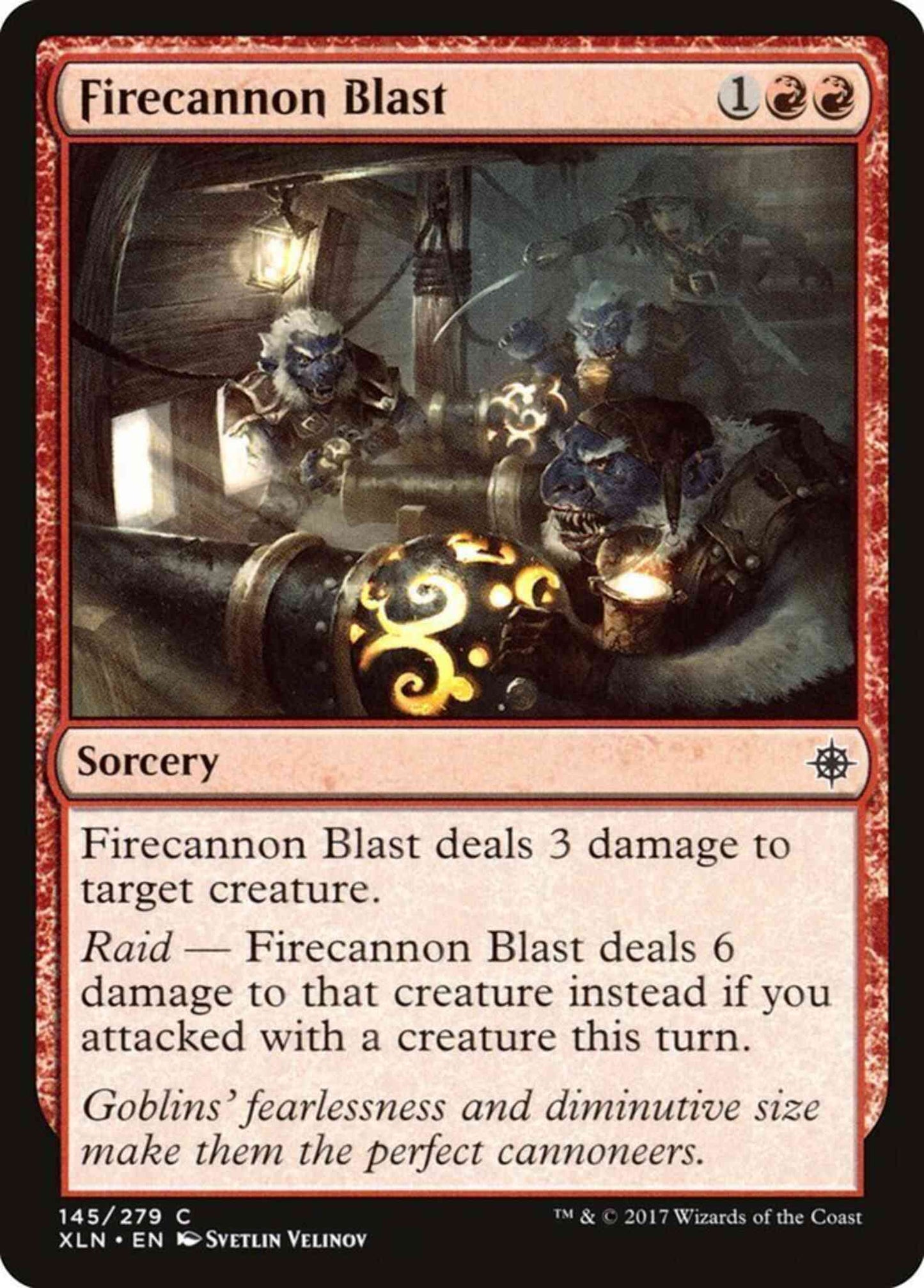 Firecannon Blast [145] [Ixalan] [Non-Foil]
