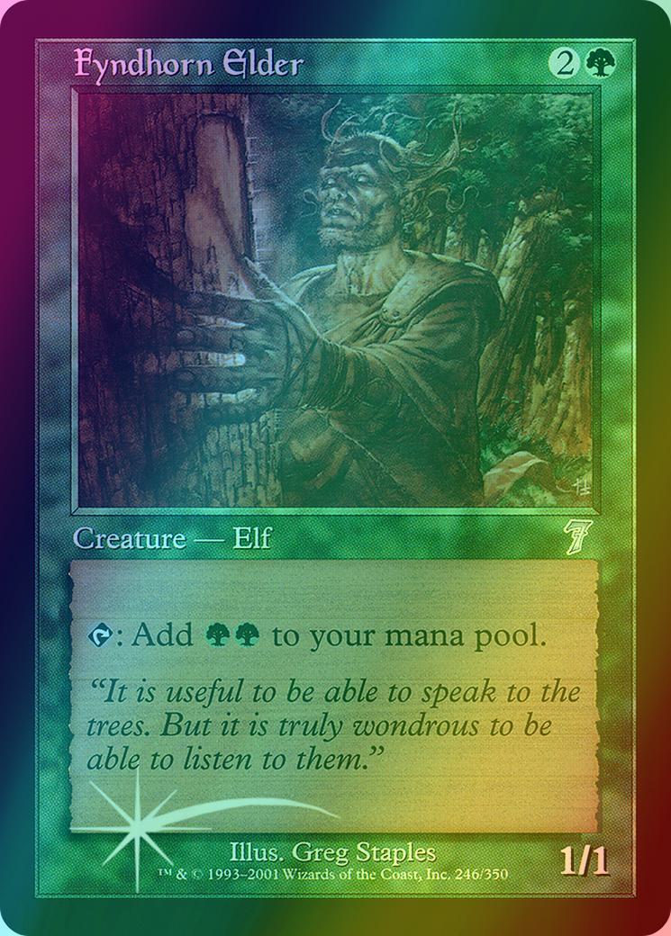 Fyndhorn Elder [246x] [Seventh Edition] [Foil]