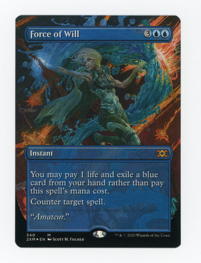 Force of Will — Borderless|Foil — ID 17122