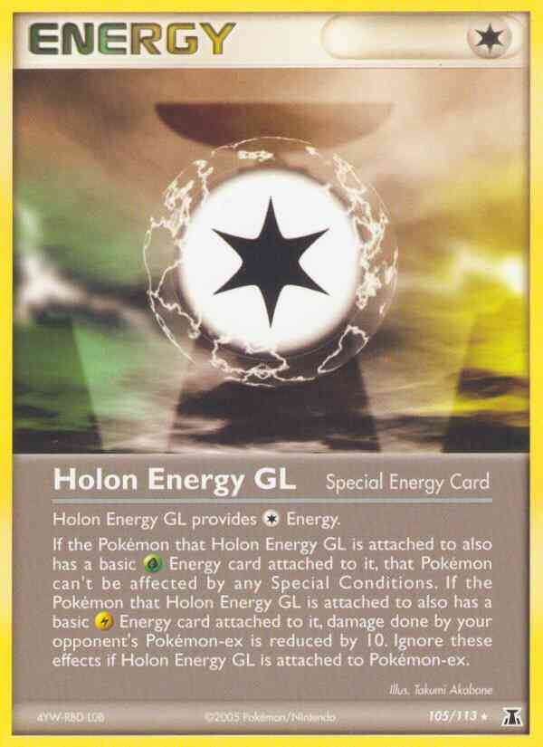 Holon Energy GL - 105/113 - Rare [ex11-105] [Reverse Holo]