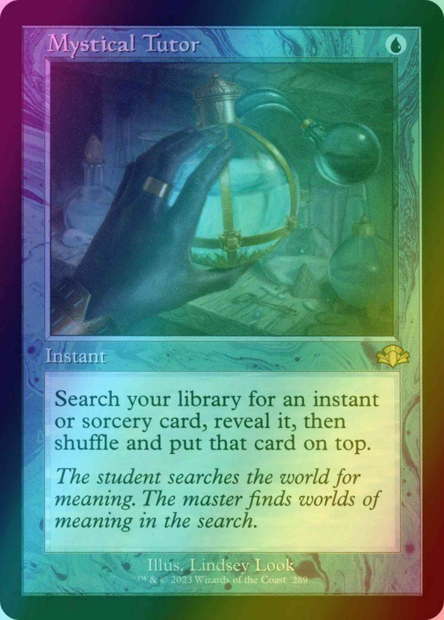 Mystical Tutor [289] [Retro Frame] [Dominaria Remastered] [Foil]