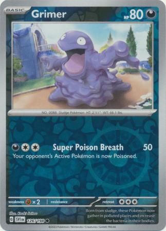 Grimer - 126/198 - Common [sv01-126] [Reverse Holo]