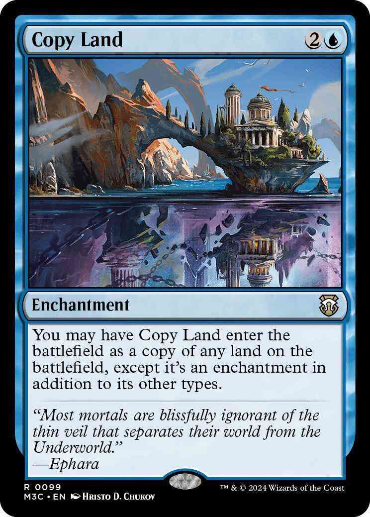 Copy Land [99] [Modern Horizons 3: Commander] [Non-Foil]