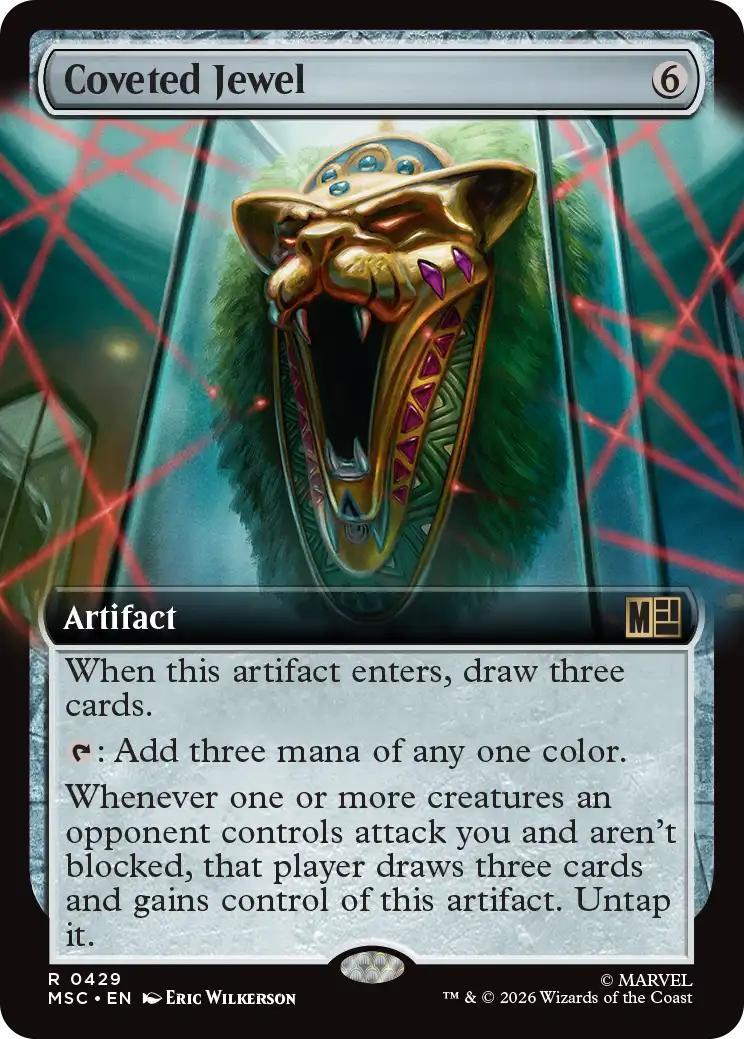 Coveted Jewel [429] [Extended Art] [Marvel Super Heroes: Commander] [Non-Foil]