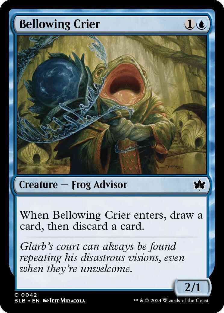 Bellowing Crier [42] [Bloomburrow] [Non-Foil]