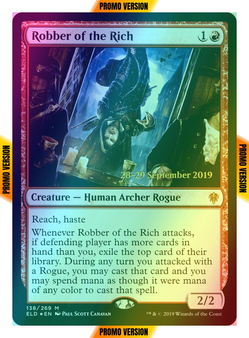 Robber of the Rich [138s] [Throne of Eldraine Promos] [Foil]