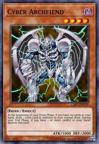 Cyber Archfiend - CRV-EN019 - Common - 1st Edition