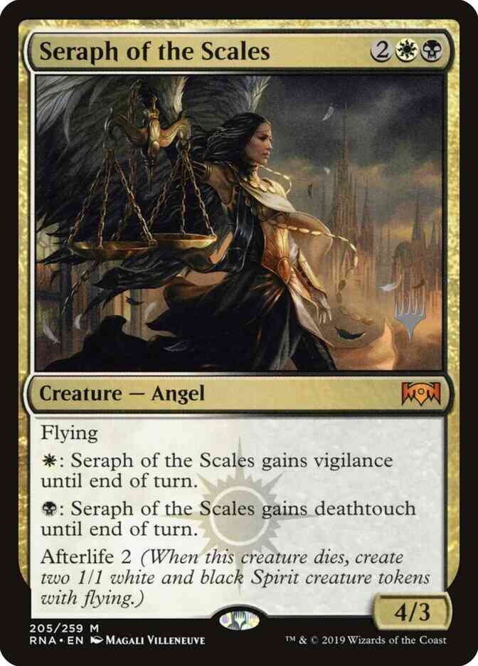 Seraph of the Scales [205p] [Promo Pack] [Ravnica Allegiance Promos] [Foil]