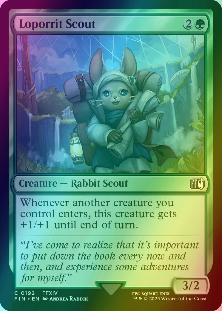 Loporrit Scout [192] [FINAL FANTASY] [Foil]
