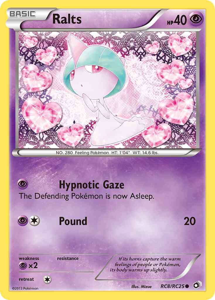 Ralts - RC8/RC25 - Common [bw11-RC8] [Holo]